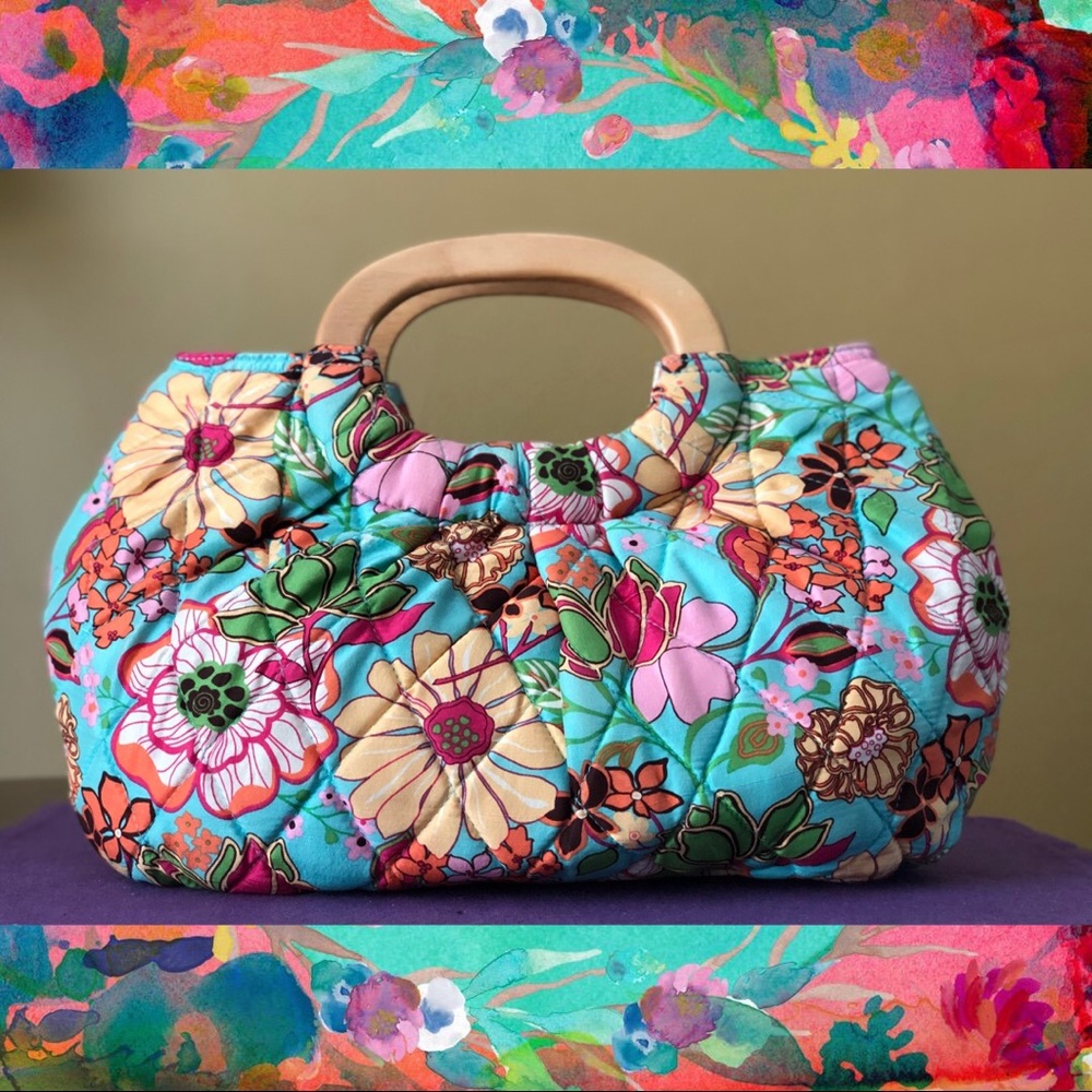 VERA BRADLEY Limited Edition Tropical Handbag